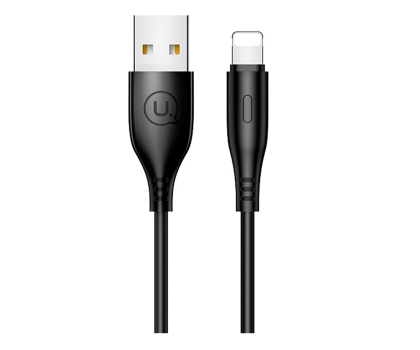 Kabel USAMS Kabel U18 lightning 2A Fast Charge 1m czarny SJ266USB01